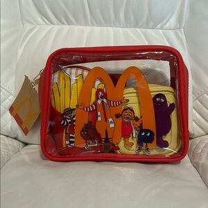 McDonald's Red and Yellow Bags Cosmetic